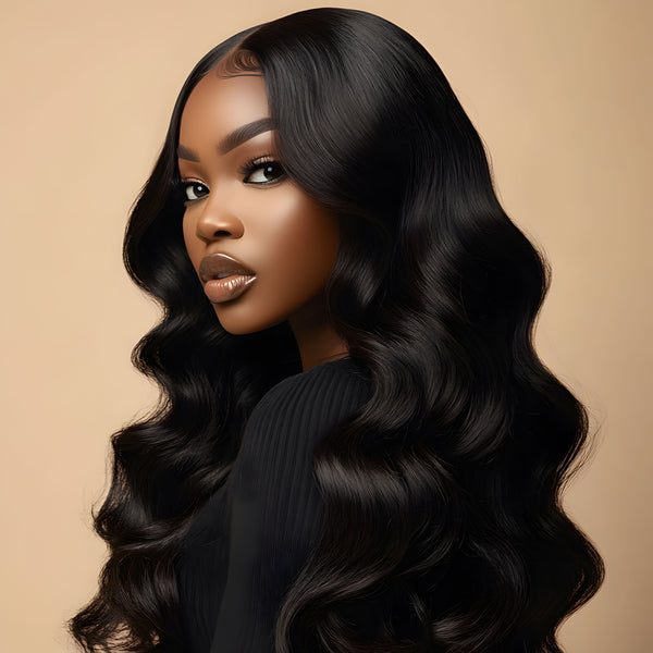 Remy Deep Wave HD Lace Frontal Wig (African/American)