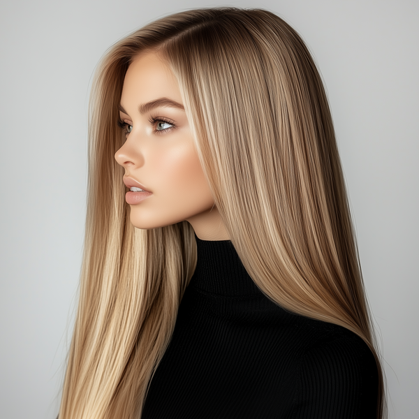 Remy Human Hair HD Lace Frontal Wig - Straigth